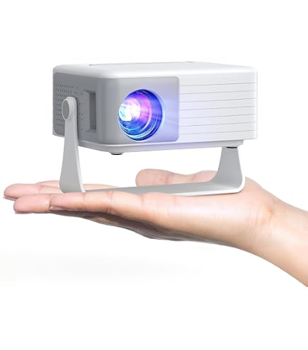 WiMiUS P61 PRO Mini Portable Projector Full HD 1080P for Outdoor